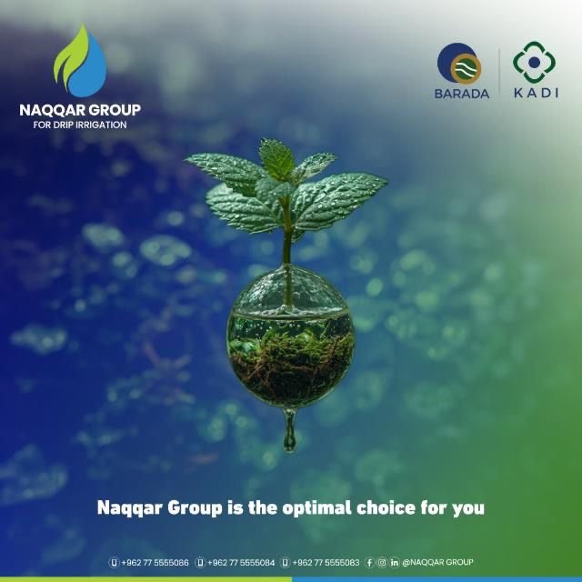 Sustainable agriculture and irrigation technology — Naqqar Group Jordan